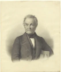 Porträt von Adam Oehlenschläger