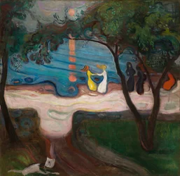 Tanz am Ufer, 1900