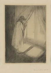 Das Mädchen am Fenster