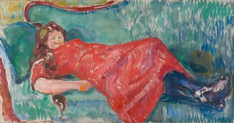 Auf dem Sofa