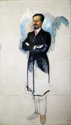 Porträt von Ernest Thiel 1859-1947