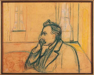 Porträt von Friedrich Nietzsche