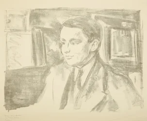 Porträt von Wolfgang Gurlitt, 1912