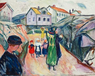 Straße in Kragero