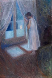 Das Mädchen am Fenster