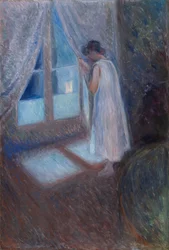 Das Mädchen am Fenster, 1893