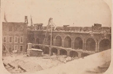 Die Evakuierung von Fort Sumter, April 1861