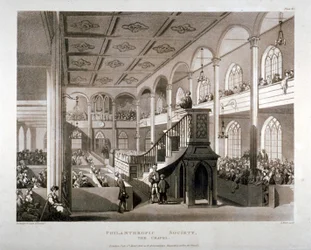 Kapelle der Philanthropischen Gesellschaft, London Road, Southwark, London, 1809