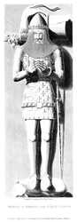 Grabfigur Eduards des Schwarzen Prinzen 1330-1376, 1824.
