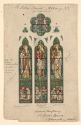 Sankt-Peter-Kirche, Alb, ca. 1870