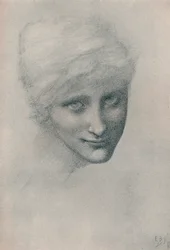 Studie der Meerjungfrau, In den Tiefen des Meeres, 1886