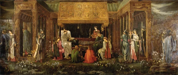 Der letzte Schlaf von Arthur in Avalon