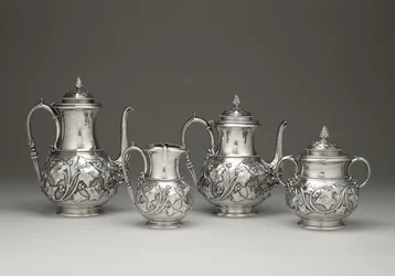 Kaffee- und Teeservice, um 1856-1859