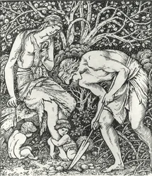 Adam und Eva (Arbeit: Als Adam grub und Eva spann, wer war dann der Herr?)