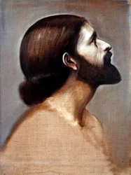 Porträtkopf von König Cophetua, ca. 1883-84