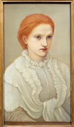 Porträt der Suffragette Lady Frances Balfour. Gemälde von Edward Burne Jones