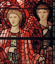 Das Jüngste Gericht Fenster (Detail)