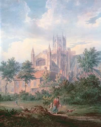 Ely Cathedral von Südosten (Detail)