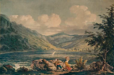 Hawes Water, Westmorland, ca. 1790, 1935