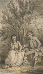 Illustration zu Eine sentimentale Reise: Episode: Maria und ihr Hund Sylvia