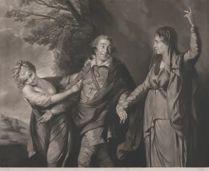 Garrick zwischen Tragödie und Komödie