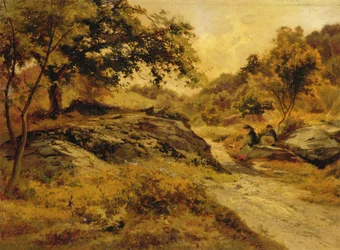 Auf dem Weg nach Llyn Elsi, ca. 1885