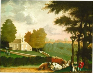 Das Grab von William Penn, ca. 1847-1848
