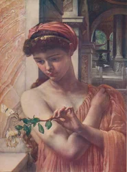 Psyche im Tempel der Liebe, 1882, ca. 1915