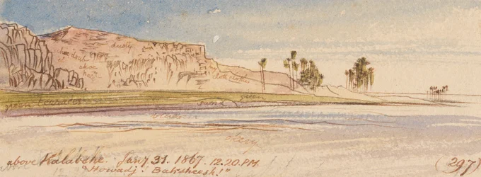 Über Kalabashe; 12:20 Uhr, 31. Jan. 1867