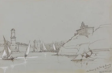 Eingang zum Hafen von Marseille