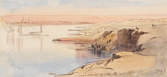 In der Nähe von Theben; 9:00 Uhr, 18. Januar 1867