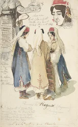 Bäuerinnen aus Ragusa, 1848-1866