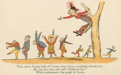 Es war eine junge Dame aus Lucca, deren Liebhaber sie völlig verließen, aus 