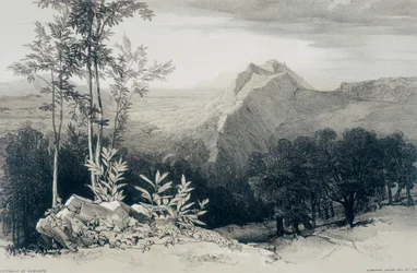 Ansichten von Rom und seiner Umgebung: Civitella di Subiaco