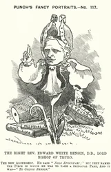 Edward White Benson, englischer Bischof (Stich)