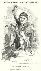 Mr "Bruce" Rymill (Karikatur)