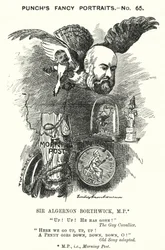 Sir Algernon Borthwick (Karikatur)
