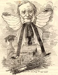 Karikatur von George Granville Bradley
