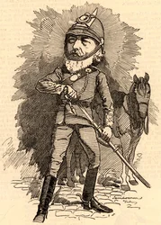 Frederick Lord Leighton in Militäruniform