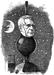 George Biddell Airy, englischer Astronom und Geophysiker, 1883