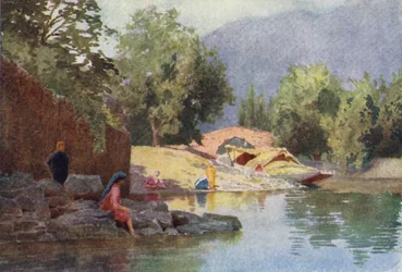 Akbars Brücke, Karallayar