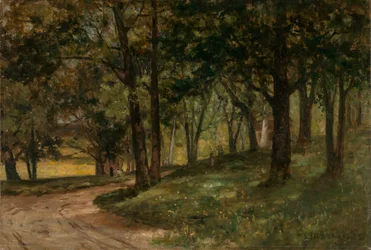 Ohne Titel Landschaft mit Bäumen, n.d.