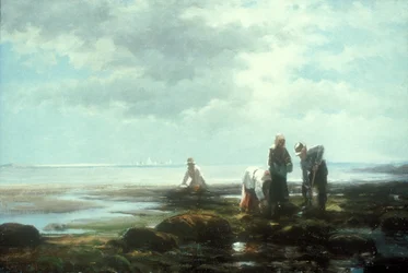Muschelsammler, ca. Mitte der 1880er Jahre