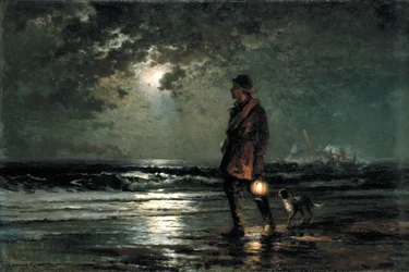 Lebensrettungspatrouille, ca. 1893