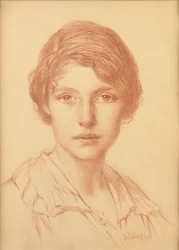Eine junge Frau