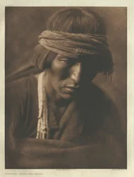 Portfolio I, Platte 35: Hastobíga-Navaho Medizinmann