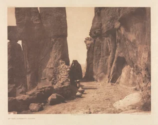Portfolio XVI, Platte 569: Am Tor - Acoma