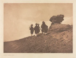 Portfolio XVI, Platte 573: Acoma-Wassermädchen