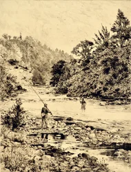 Der Tees: Der Tees bei Ovington, ca. 1880
