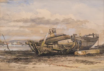 Schiffswrack in Plymouth Sound